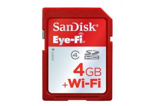 SanDisk Eye-Fi 4GB Wireless SDHC Memory Card