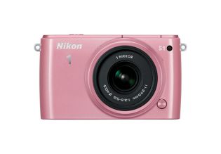 Nikon 1 S1 Digital Camera + 11-27.5mm Lens (Pink)