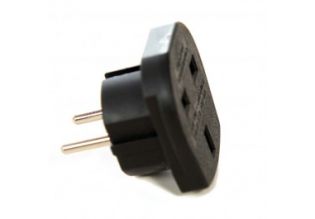 UK to Euro Plug Adaptor