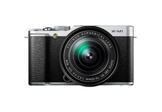 Fuji X-M1 + 16-50mm Lens (Silver)