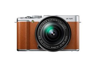 Fujifilm X-M1 + 16-50mm Lens - Tan (16-50mm lens is Silver)