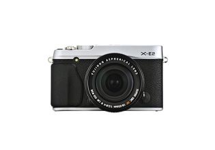 Fuji X-E2 Camera + 18-55mm Lens (Silver)